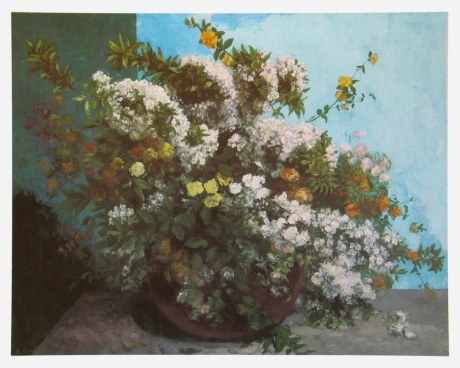 Courbet Gustave; Blumenstillleben , 1855