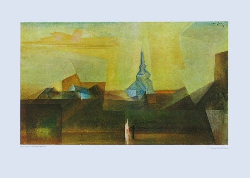 Feininger Lyonel; Nermsdorf (I) 1925