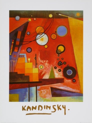 Kandinsky Wassily; Schweres Rot