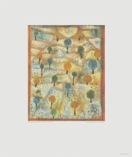 Klee Paul; Kleine rhythmische Landschaft