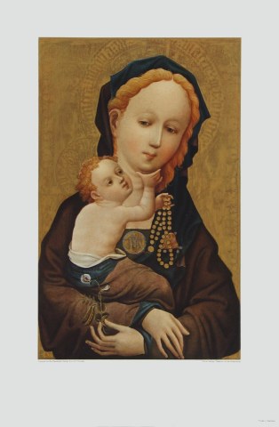Kölner Meister; Madonna mit der Wickenblüte
