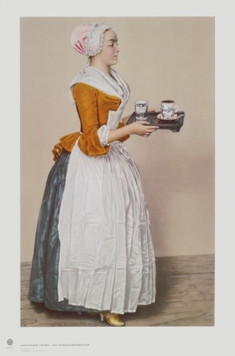 Liotard Jean-Étienne; Das Schokoladenmädchen