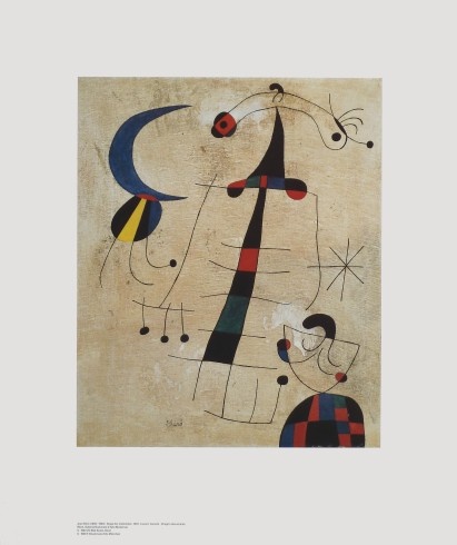 Miró Joan; Klage der Liebenden