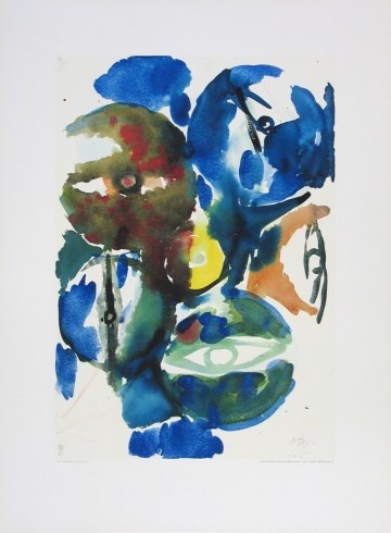 Nay Ernst Wilhelm; Dominant Grün