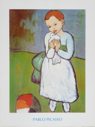 Picasso Pablo; Kind mit Taube