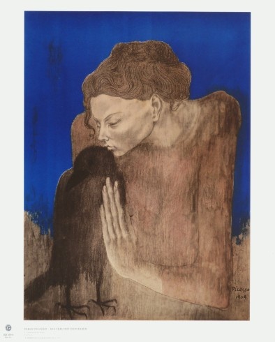 Picasso Pablo; Die Frau mit dem Raben