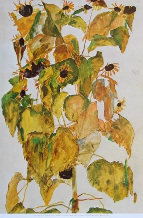 Schiele Egon; Sonnenblumen (1911)