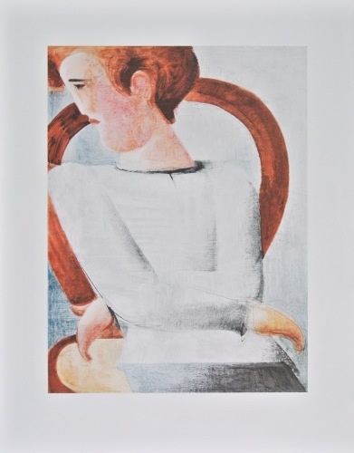 Schlemmer Oskar; Weißer Jüngling