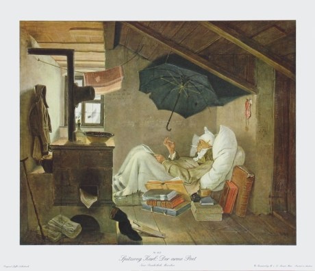 Spitzweg Carl; Der arme Poet
